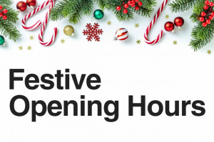 Festive Opening Hours