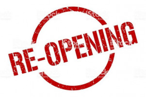 CENTRE RE-OPENING FROM MONDAY 27TH JULY